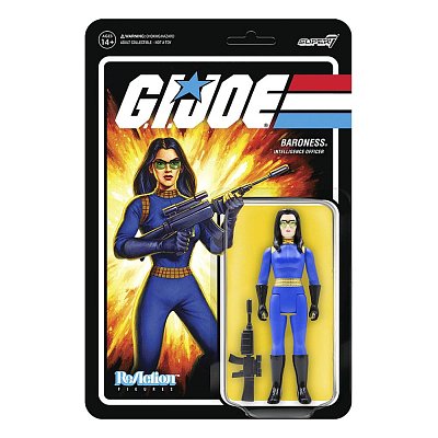 GI Joe ReAction Action Figurka Baronka 10 cm