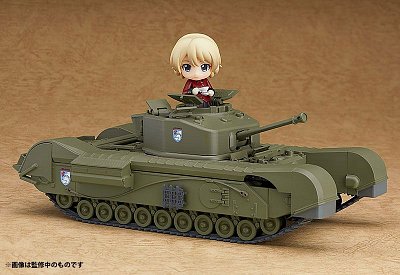 Girls und Panzer das Finale Nendoroid More Vehicle Churchill Mk. VII 22 cm --- DAMAGED PACKAGING