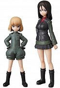 Girls und Panzer UDF Mini Figures Katsyusha & Nonna 8 - 11 cm