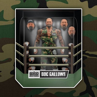Good Brothers Wrestling Ultimates Action Figure Doc Gallows 18 cm
