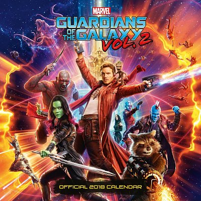 Guardians of the Galaxy Vol. 2 Calendar 2018 English Version*