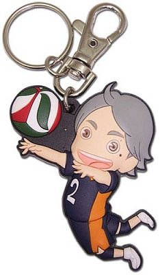 Haikyu!! PVC Keychain Tanaka