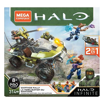 Halo Infinite Mega Construx Pro Builders Construction Set Warthog Rally