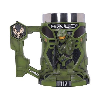 Halo Infinite Tankard Master Chief 25 cm - Poškozený obal