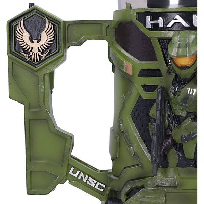 Halo Infinite Tankard Master Chief 25 cm - Poškozený obal