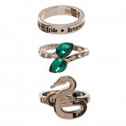 Harry Potter 3 Ring Set Slytherin