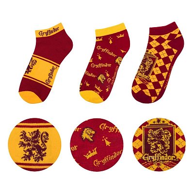 Harry Potter Ankle Socks 3-Pack Hufflepuff