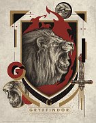 Harry Potter Art Print Gryffindor 36 x 28 cm