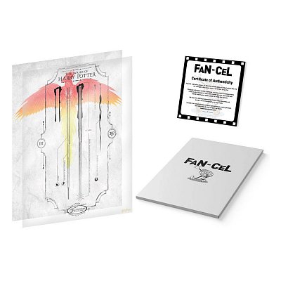 Umělecký potisk Harryho Pottera Limitovaná edice Fan-Cel 36 x 28 cm