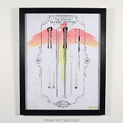 Umělecký potisk Harryho Pottera Limitovaná edice Fan-Cel 36 x 28 cm