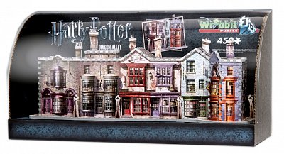 Harry Potter Built-Up Demo 3D Puzzle in Display Case Diagon Alley