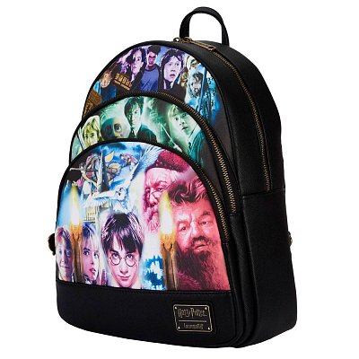 Harry Potter by Loungefly Backpack Trilogy Triple Pocket