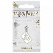 Harry Potter Charm Hogwarts Acceptance Letter (silver plated)