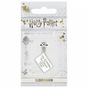 Harry Potter Charm Hogwarts Acceptance Letter (silver plated)