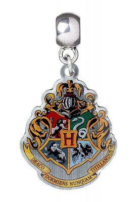 Harry Potter Charm Hogwarts Crest (silver plated)