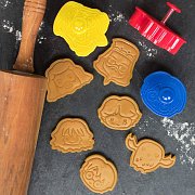 Harry Potter Cookie Cutter / Cookie Stamp 6-Pack Kawaii
