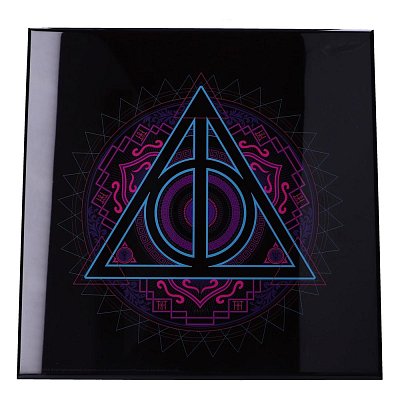 Harry Potter Křišťálově čistý obrázek Relikvie smrti 32 x 32 cm