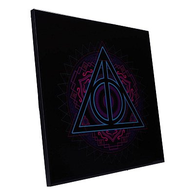 Harry Potter Křišťálově čistý obrázek Relikvie smrti 32 x 32 cm
