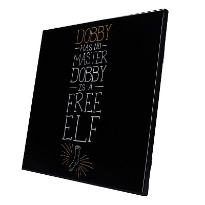 Harry Potter Crystal Clear Picture Dobby je svobodný elf 32 x 32 cm