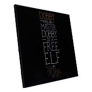 Harry Potter Crystal Clear Picture Dobby je svobodný elf 32 x 32 cm