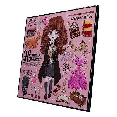 Harry Potter Křišťálově čistý obrázek Hermiony Grangerové 32 x 32 cm