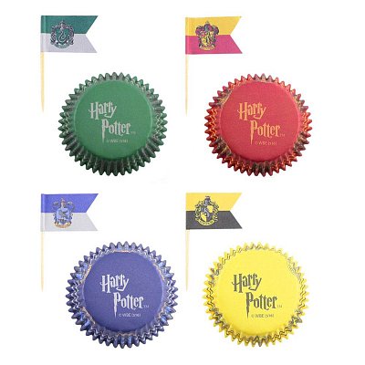 Harry Potter Cupcake Baking Cups and flags Assortment (96)