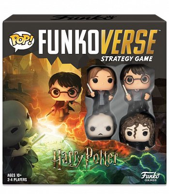 Harry Potter Funkoverse Board Game 4 Character Base Set *German Version* --- DAMAGED PACKAGING