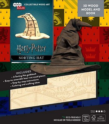 Harry Potter IncrediBuilds 3D Wood Model Kit Sorting Hat