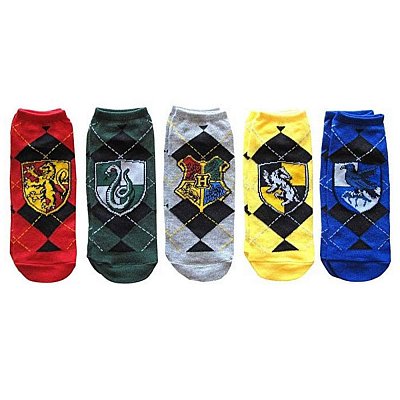 Harry Potter Ladies Ankle Socks 5-Pack