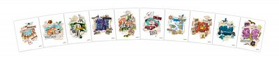 Harry Potter Lithograph 10-Set 36 x 28 cm