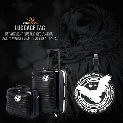 Harry Potter Luggage Tag Department for the Regulation and Control of Magical Creatures