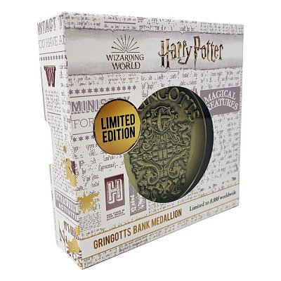 Harry Potter Medallion Gringotts Crest Limited Edition