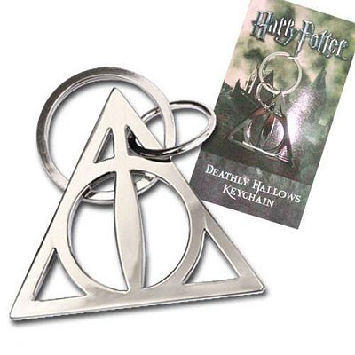 Harry Potter Metal Keychain Deathly Hallows 5 cm