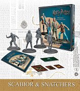 Harry Potter Miniature 35 mm 4-Pack Scabior & Snatchers *English Version*