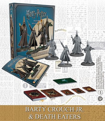 Harry Potter Miniatures 35 mm 4-pack Wizarding Wars Barty Crouch Jr. & Death Eaters *English*