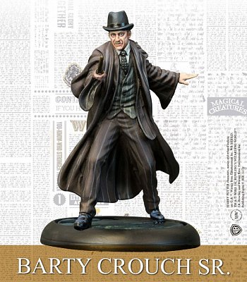 Harry Potter Miniatures 35 mm 4-pack Wizarding Wars Barty Crouch Sr. & Aurors *English*