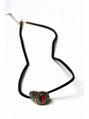 Harry Potter Necklace with Gryffindor Class Ring Charm