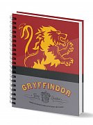 Zápisník Harry Potter A4 Nebelvír