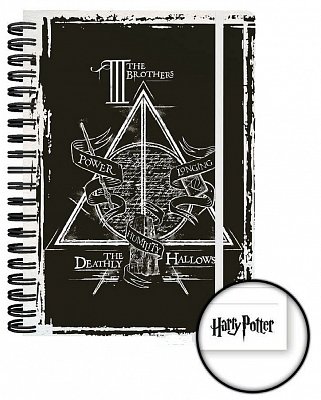 Harry Potter Notebook A5 Deathly Hallowes Case (12)