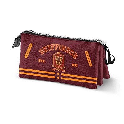 Harry Potter Pencil Case Gryffindor Logo Triple