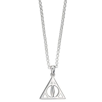Harry Potter Pendant & Necklace Deathly Hallows (Sterling Silver)