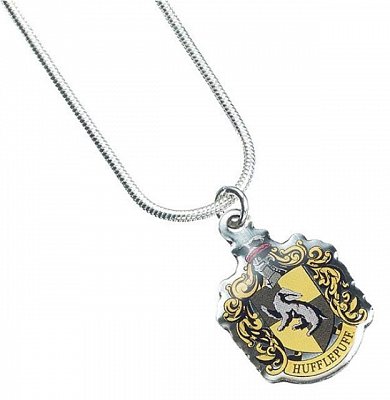 Harry Potter Pendant & Necklace Hufflepuff (silver plated)