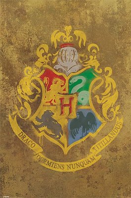Harry Potter plakát Erb Bradavic 5 ks