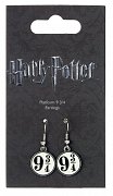 Harry Potter Platform 9 3/4 Earrings (silver plated)