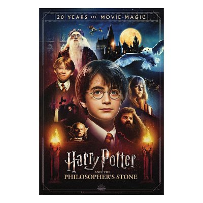 Harry Potter Poster Pack Colourful Crest Hogwarts 61 x 91 cm (4)