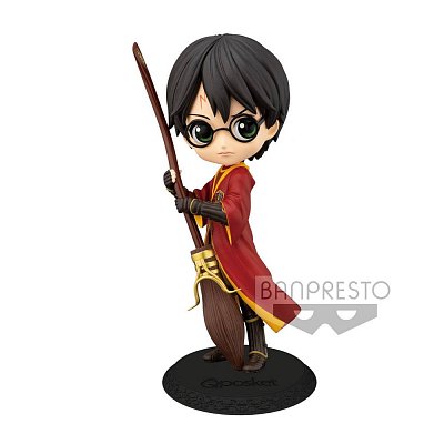 Harry Potter Q Posket Mini figurka Harry Potter Quidditch Style Version A 14 cm