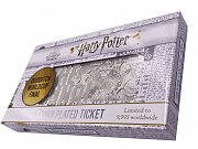 Harry Potter Replica Quidditch World Cup Ticket Limited Edition (silver plated)