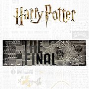 Harry Potter Replica Quidditch World Cup Ticket Limited Edition (silver plated)