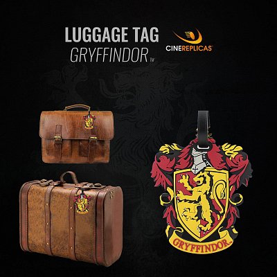 Harry Potter Rubber Luggage Tag Gryffindor New Ver.