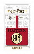 Harry Potter Rubber Luggage Tag Platform 9 3/4